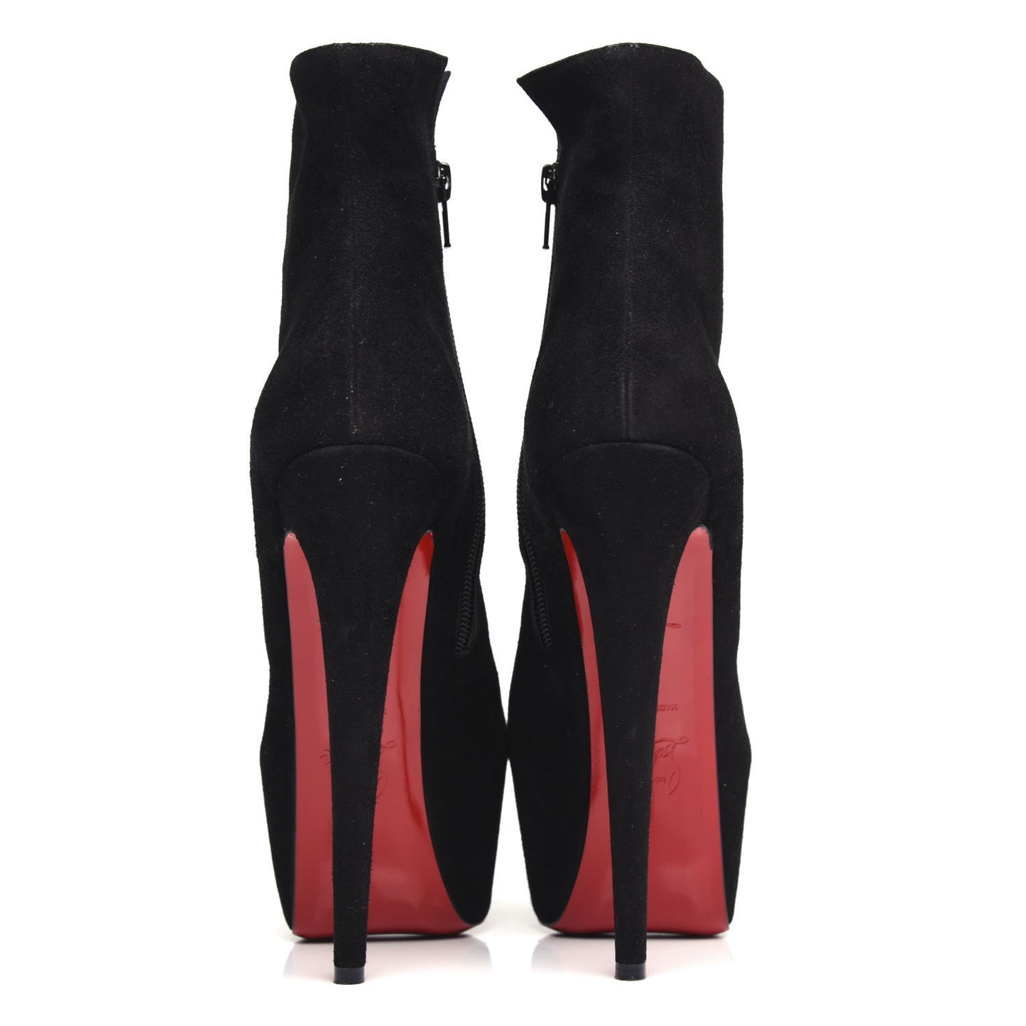 Suede Daf Booty 160 Ankle Boots 39 Black