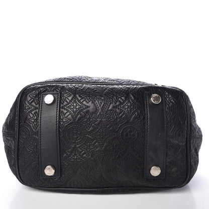 Louis Vuitton Monogram Lambskin Antheia Lilia PM Black 8 of 8