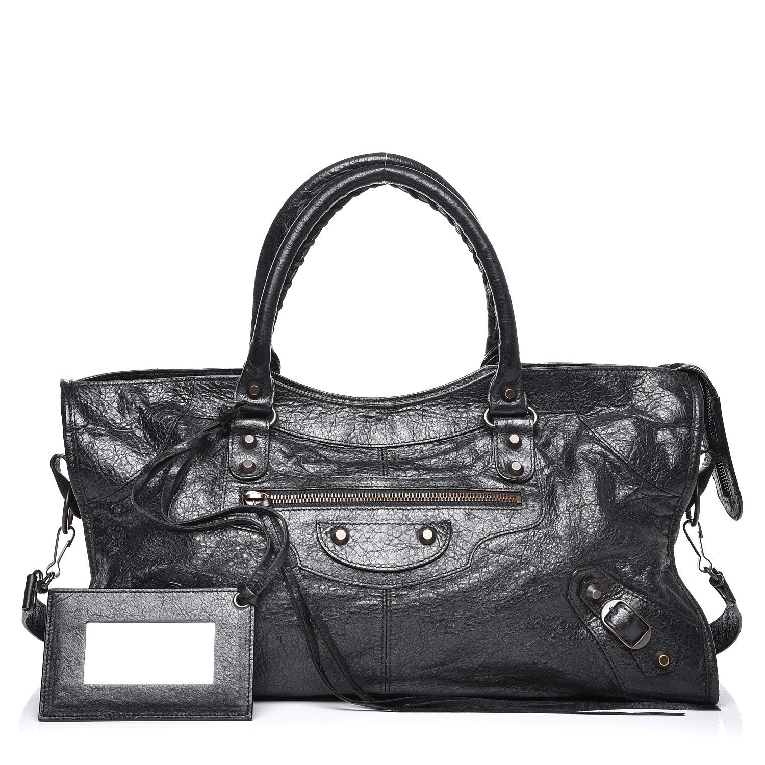 Balenciaga Agneau Classic Hardware Part Time Black 1 of 9