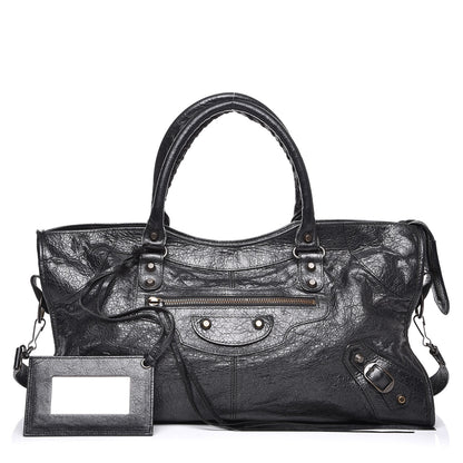 Balenciaga Agneau Classic Hardware Part Time Black 1 of 9