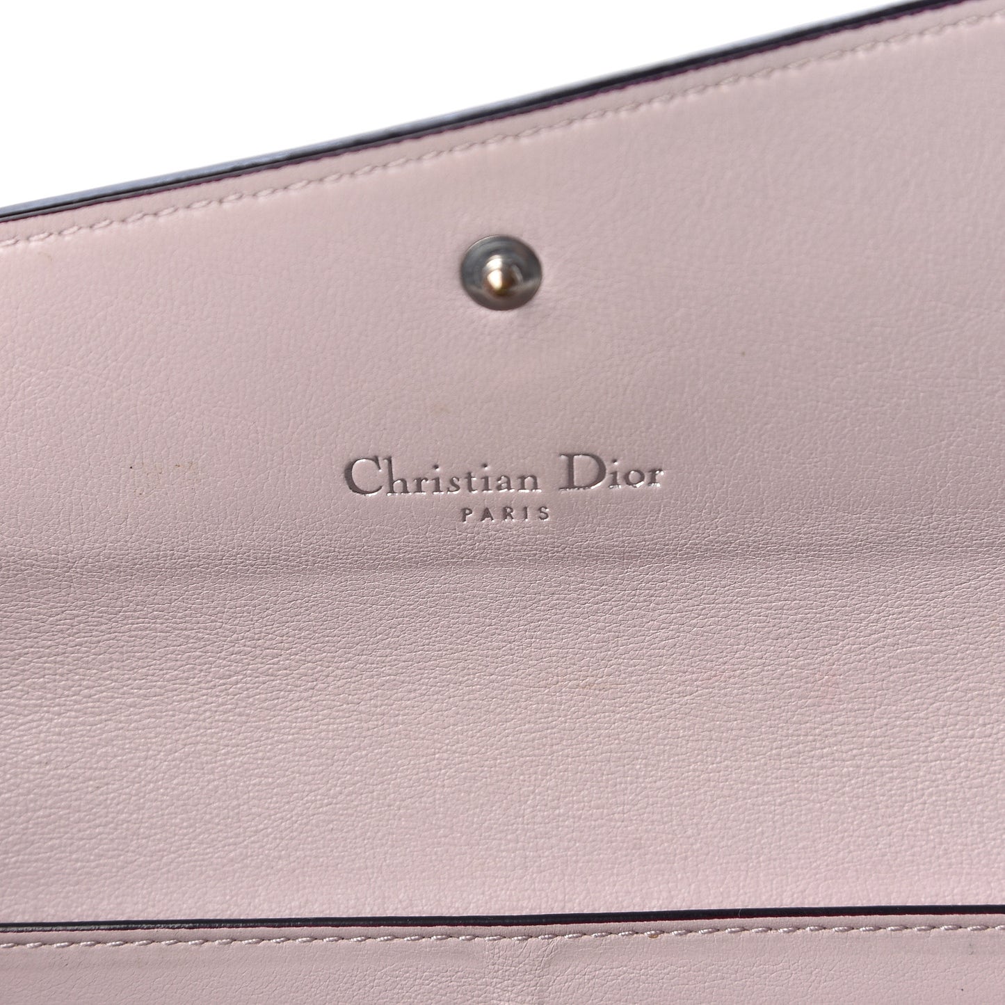Smooth Calfskin Diorissimo Long Wallet Blue