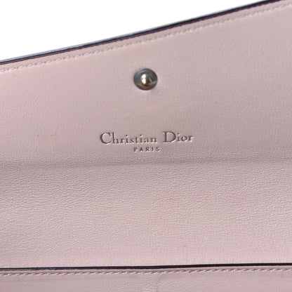 Christian Dior Smooth Calfskin Diorissimo Long Wallet Blue 6 of 9