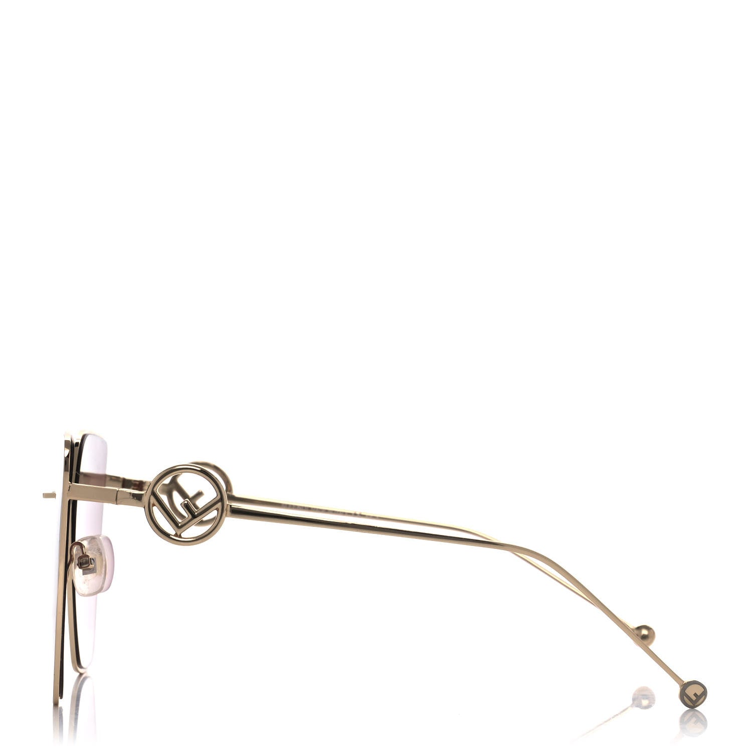 Fendi Metal F is Fendi Sunglasses FF 0323/S Pink 3 of 7