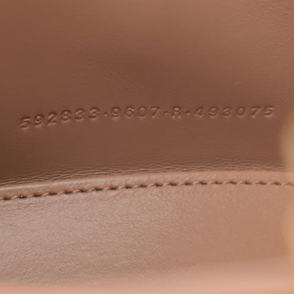 Balenciaga Shiny Calfskin Crocodile Embossed Hourglass Top Handle Bag XS Nude Beige 8 of 11