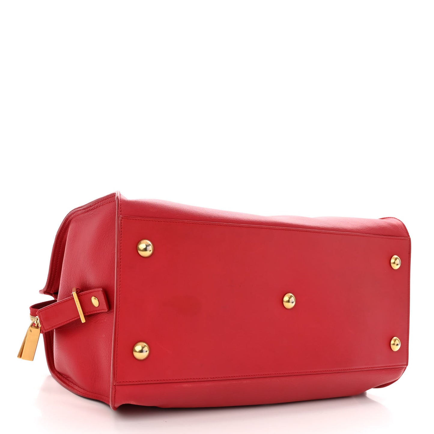 Calfskin Medium Classic Y Cabas Red