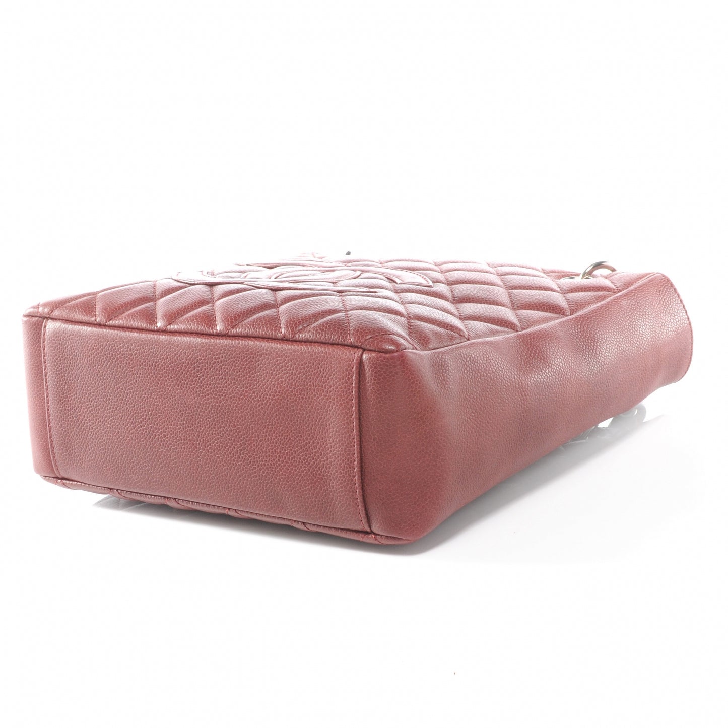 Caviar Petit Shopping Tote PST Red