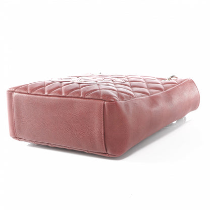 Chanel Caviar Petit Shopping Tote PST Red 4 of 8