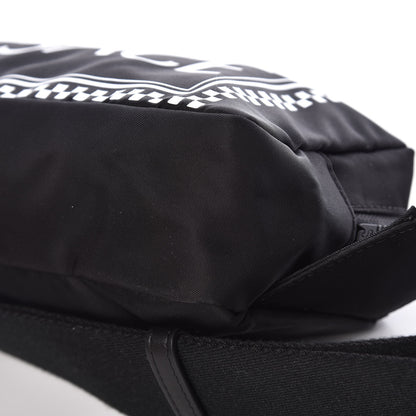 Versace Nylon Logo Two Tone Belt Bag Black 9 of 9