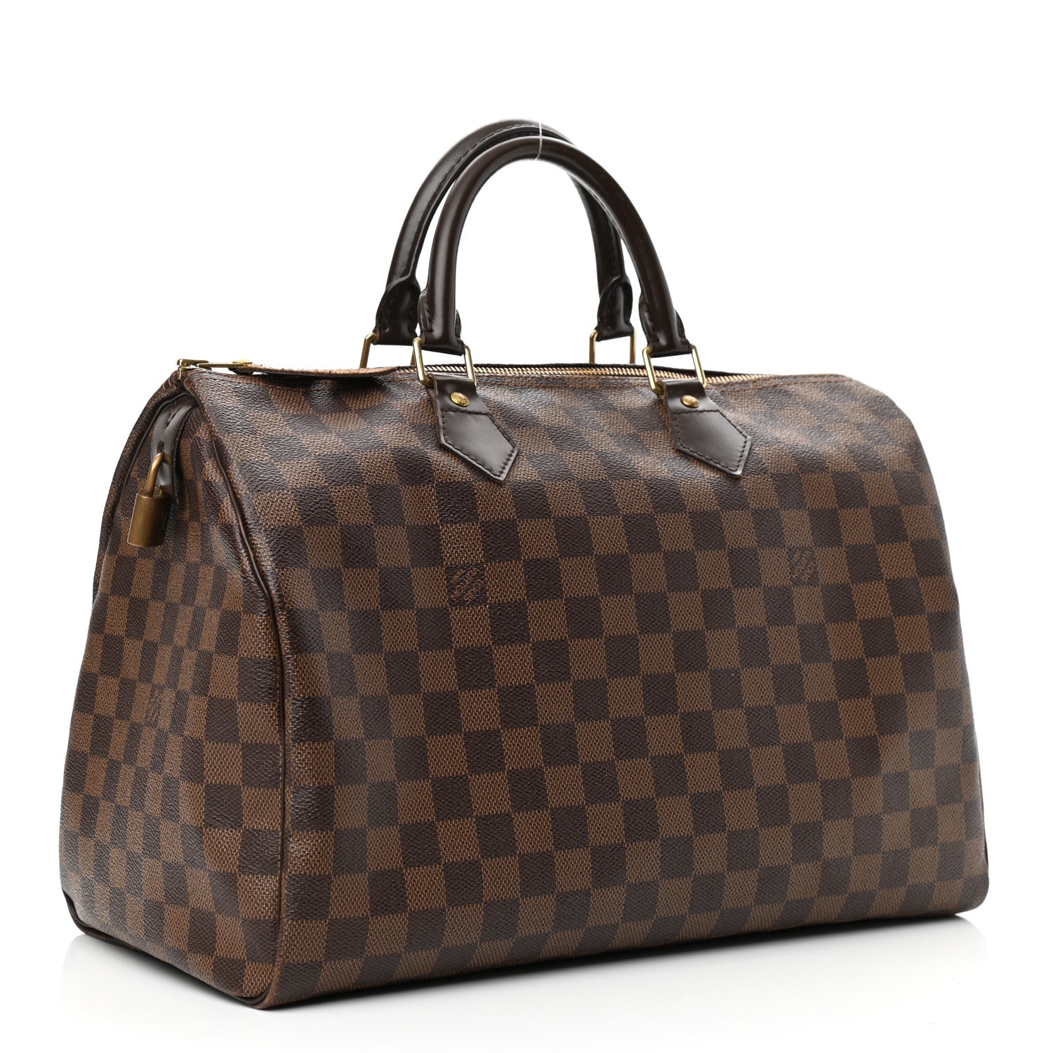 Louis Vuitton Damier Ebene Speedy 35 3 of 10