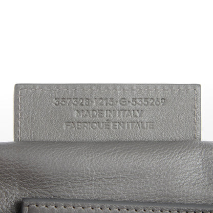 Balenciaga Veau Papier Sight Clutch Gris Metal 11 of 11