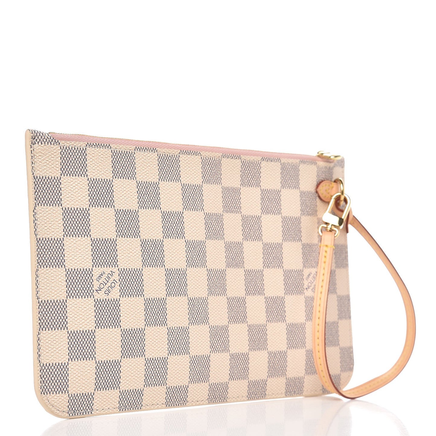 Damier Azur Neverfull MM GM Pochette Rose Ballerine