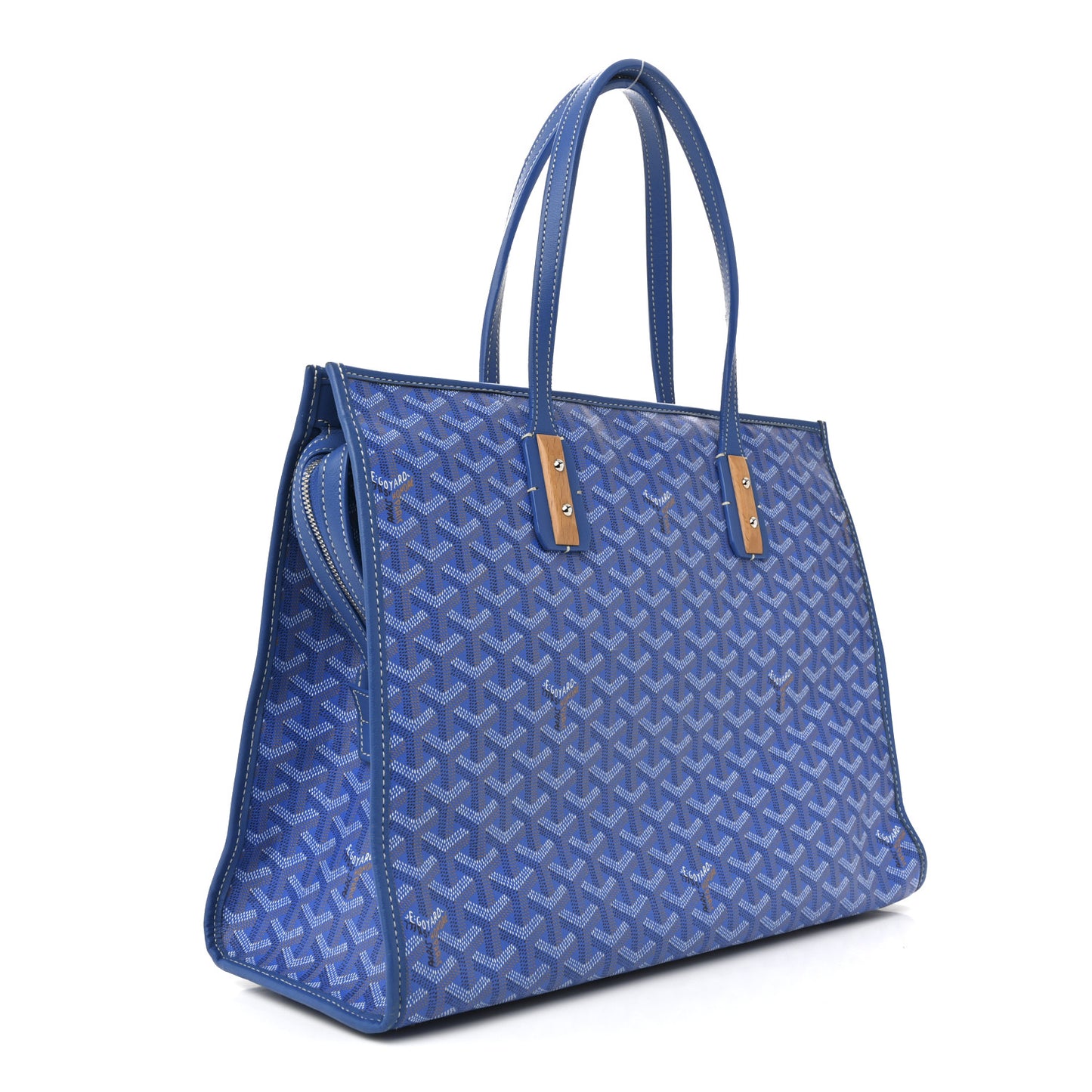 Goyardine Marquises Tote Sky Blue