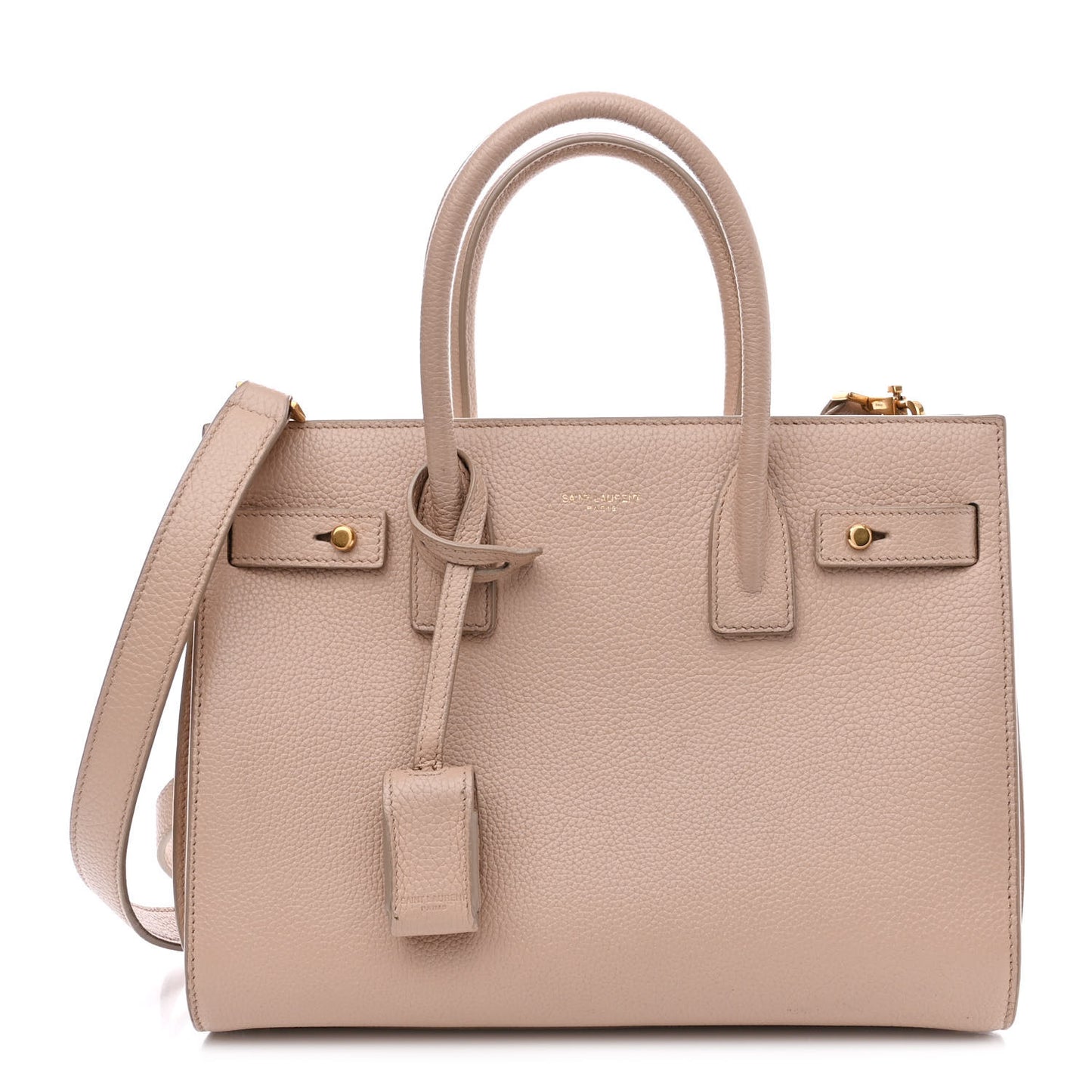 Grained Calfskin Baby Sac De Jour Souple Rose