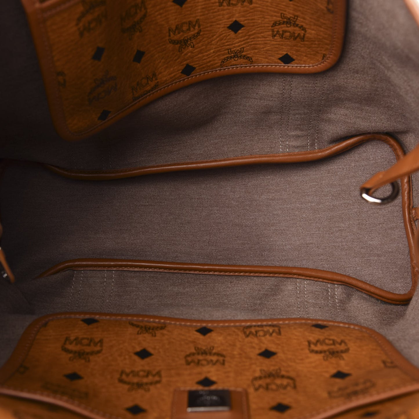 Visetos Shopping Tote Cognac