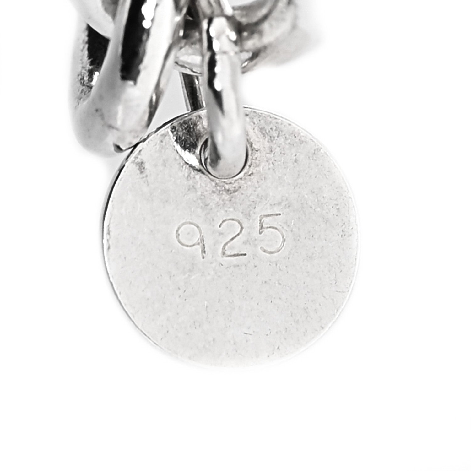 Tiffany Sterling Silver 1837 Lock Charm Bracelet 5 of 6