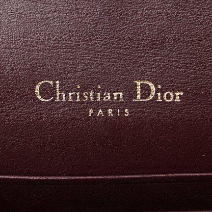 Christian Dior Oblique Saddle Belt Bag Bordeaux 6 of 12