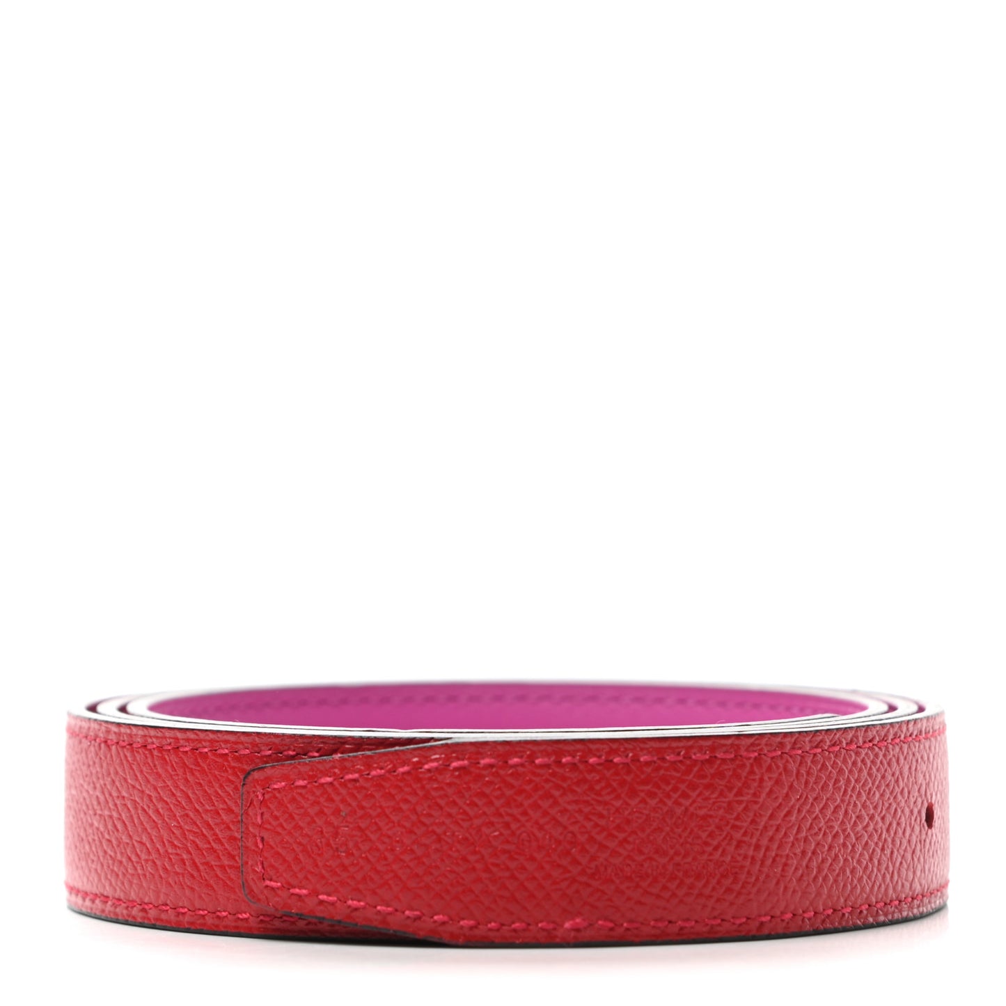 Epsom Swift 24mm Belt Strap 85 Rouge Casaque Magnolia