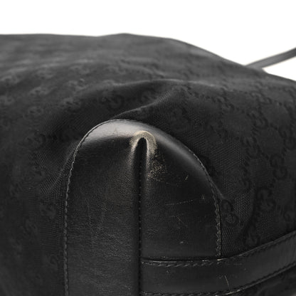 Gucci Monogram Medium Craft Tote Black 11 of 16