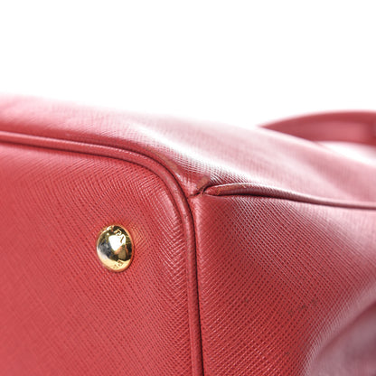 Prada Saffiano Large Galleria Double Zip Tote Fuoco 8 of 19