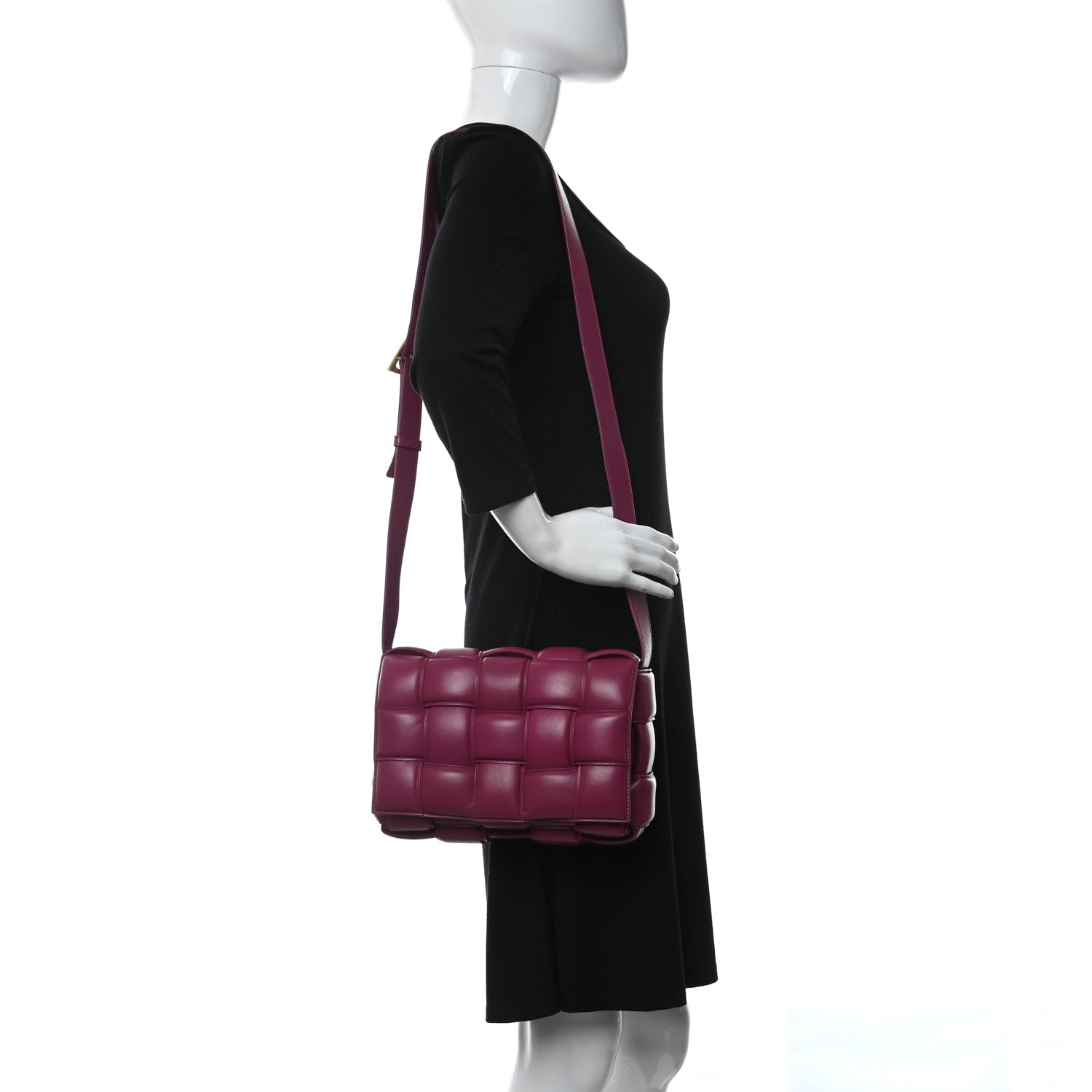 Bottega Veneta Nappa Maxi Intreccio Padded Cassette Crossbody Bag Cinnabar 2 of 10