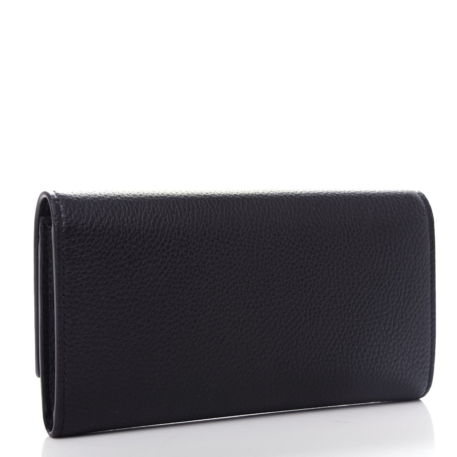 Gucci Calfskin Animalier Continental Wallet Black 3 of 7