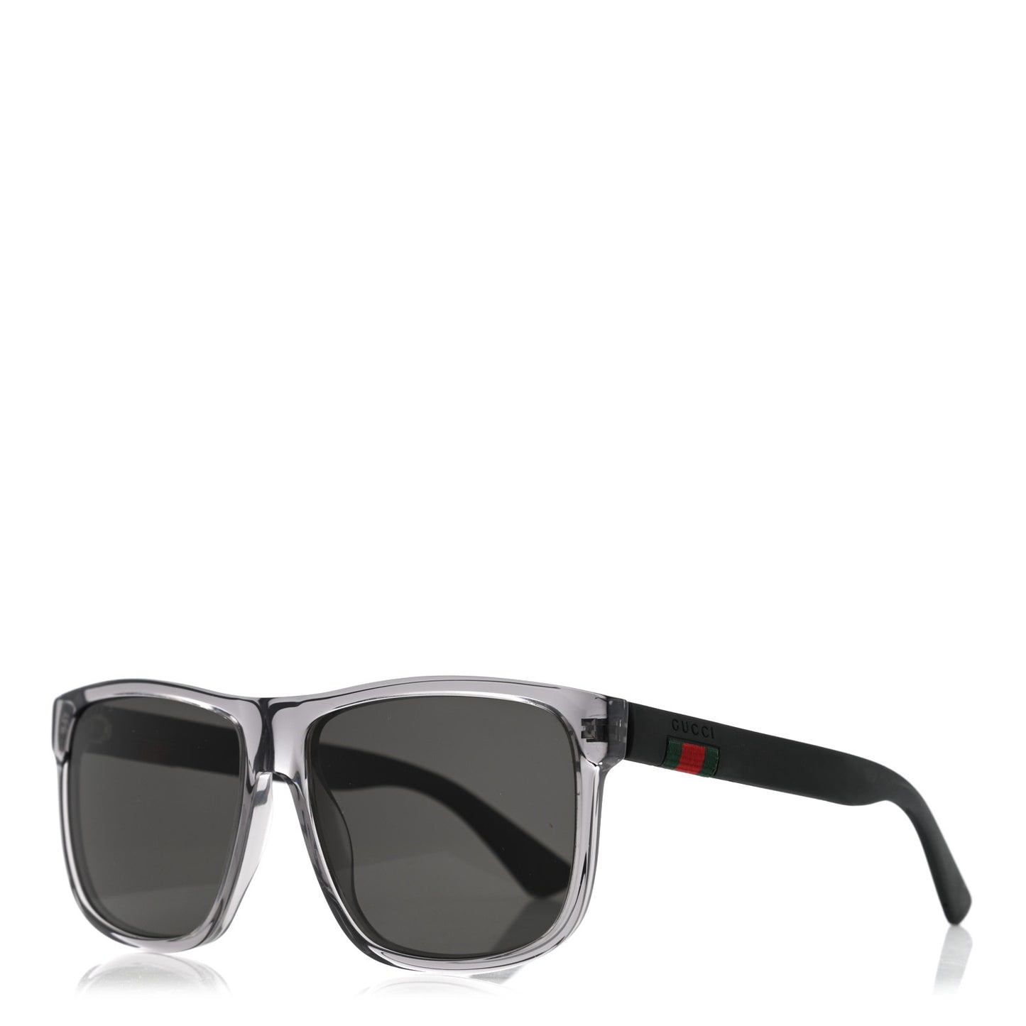 Web Square Frame GG0010S Sunglasses Black