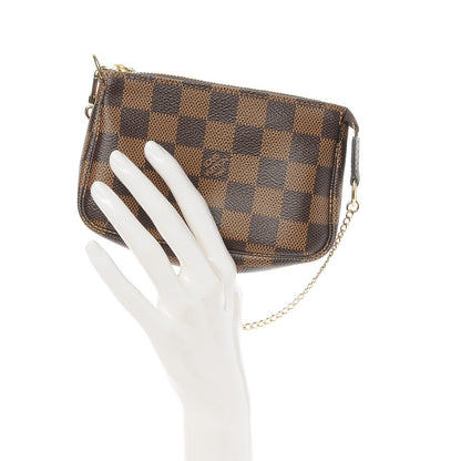 Louis Vuitton Damier Ebene Mini Pochette Accessories 2 of 8