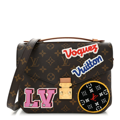 Louis Vuitton Monogram Patches Pochette Metis 1 of 10