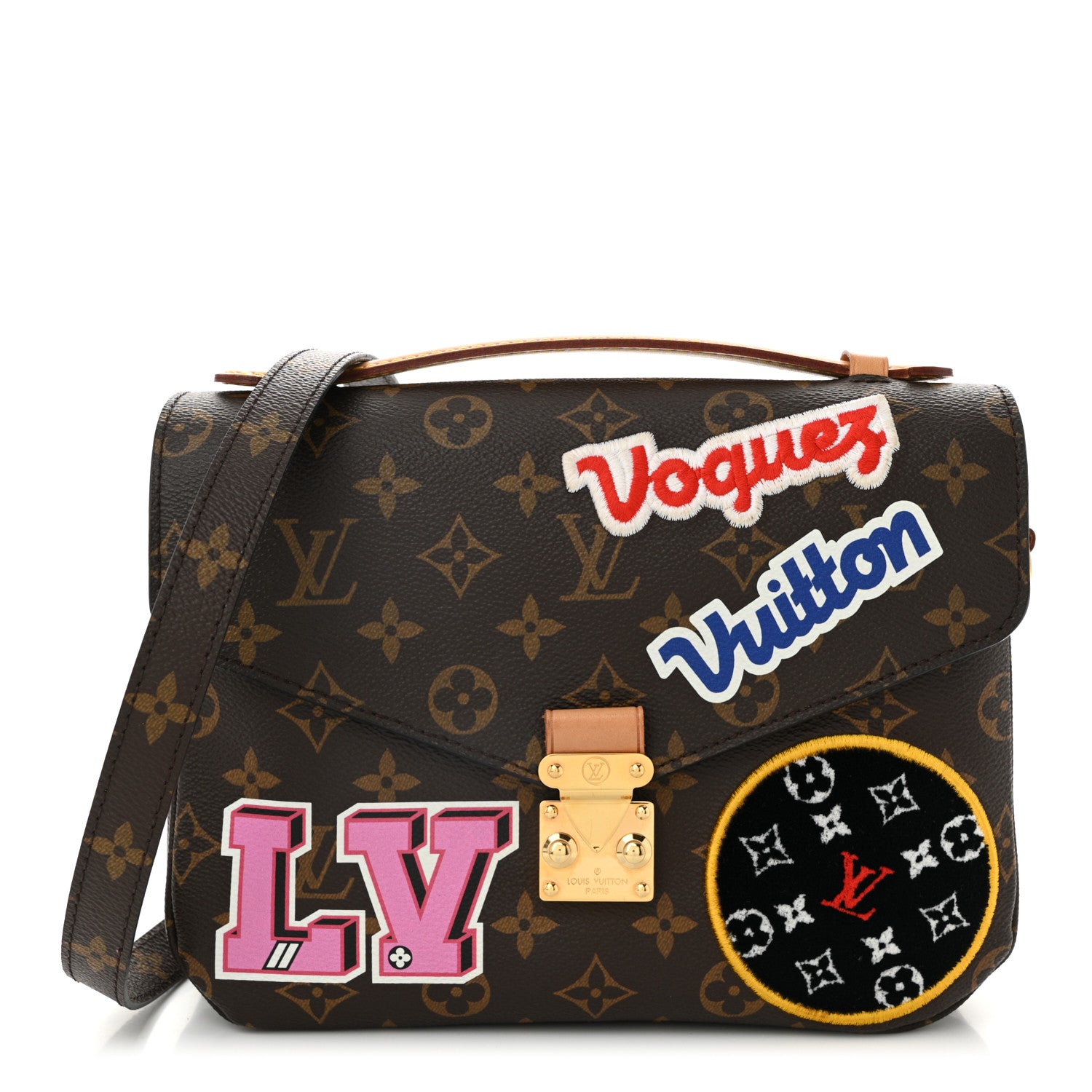 Louis Vuitton Monogram Patches Pochette Metis 1 of 10
