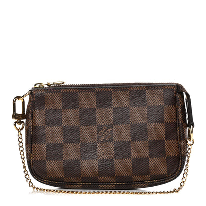 Louis Vuitton Damier Ebene Mini Pochette Accessories 1 of 13