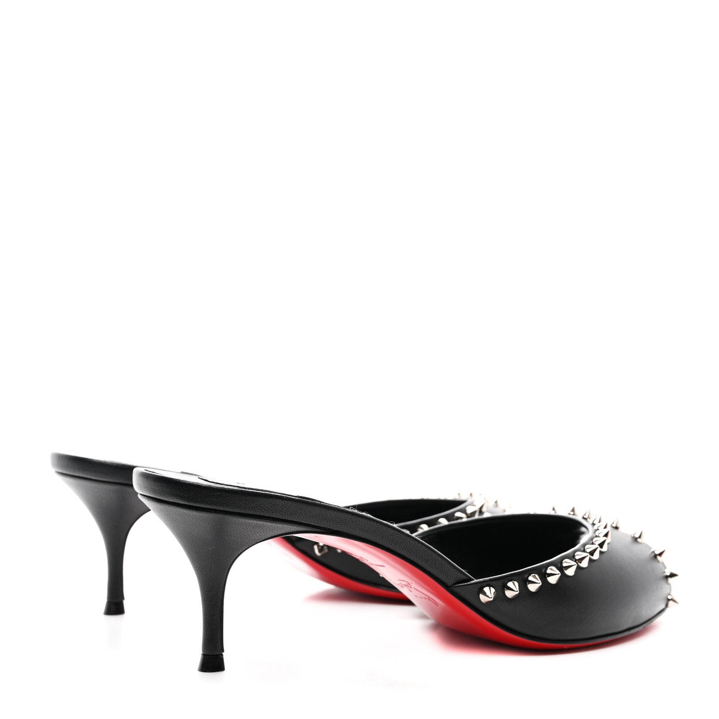 Nappa Spike Me Dolly 85 Sandals 40.5 Black