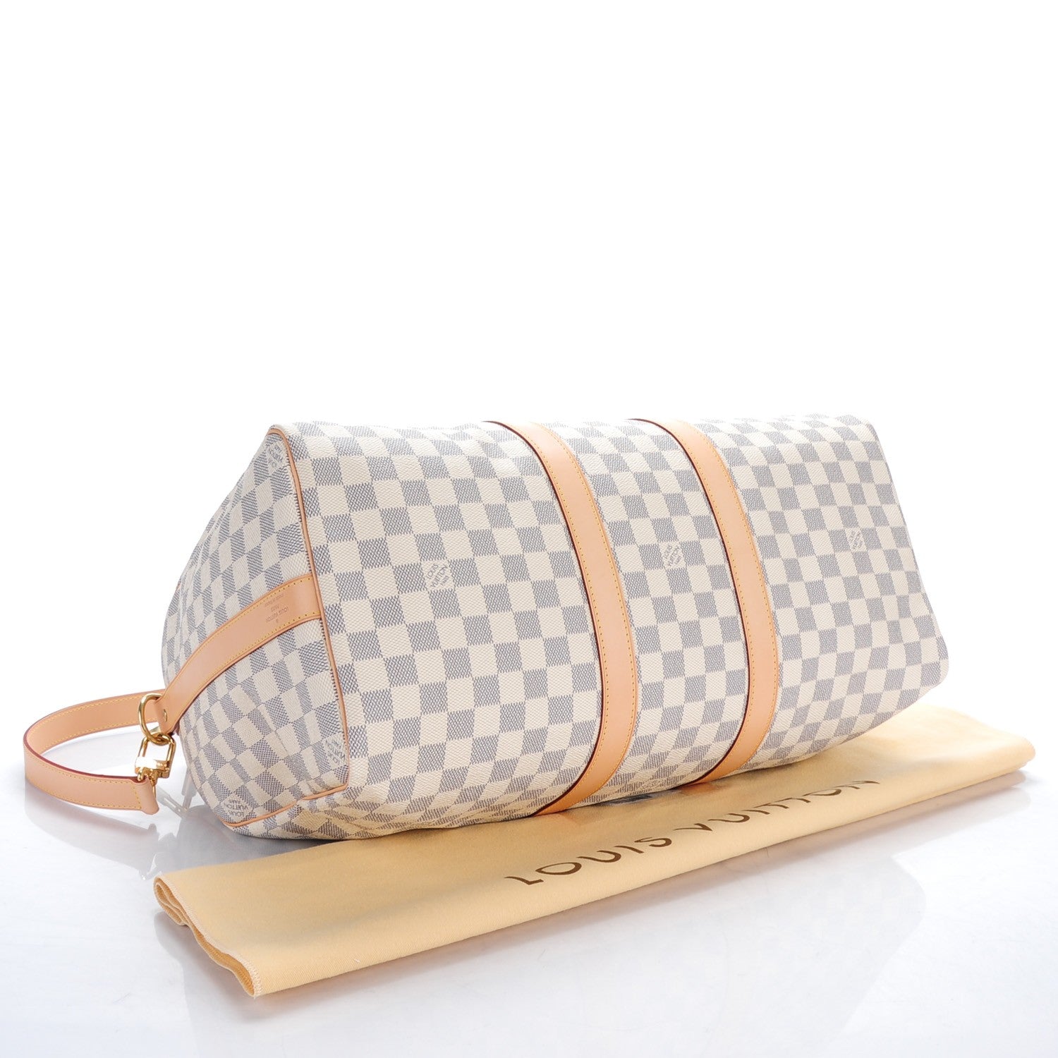 Louis Vuitton Damier Azur Keepall Bandouliere 45 4 of 9