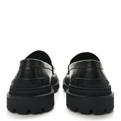 Christian Dior Calfskin CD Loafers 43 Black 5 of 9