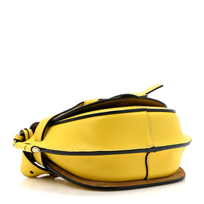 Loewe Calfskin Mini Gate Belt Bag Yellow 4 of 13