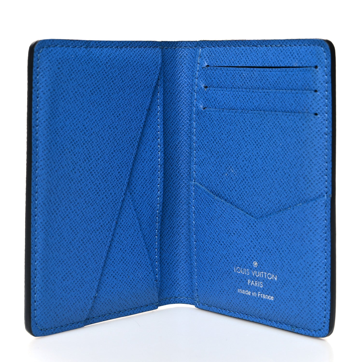 Louis Vuitton Damier Graphite Giant Pocket Organizer Blue 5 of 9