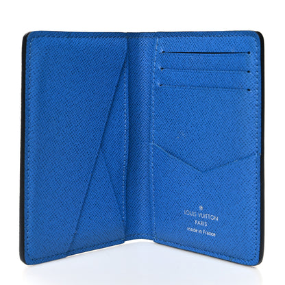 Louis Vuitton Damier Graphite Giant Pocket Organizer Blue 5 of 9