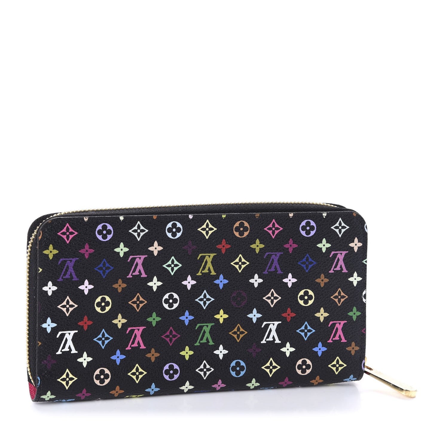 Monogram Multicolor Zippy Wallet Black Grenade