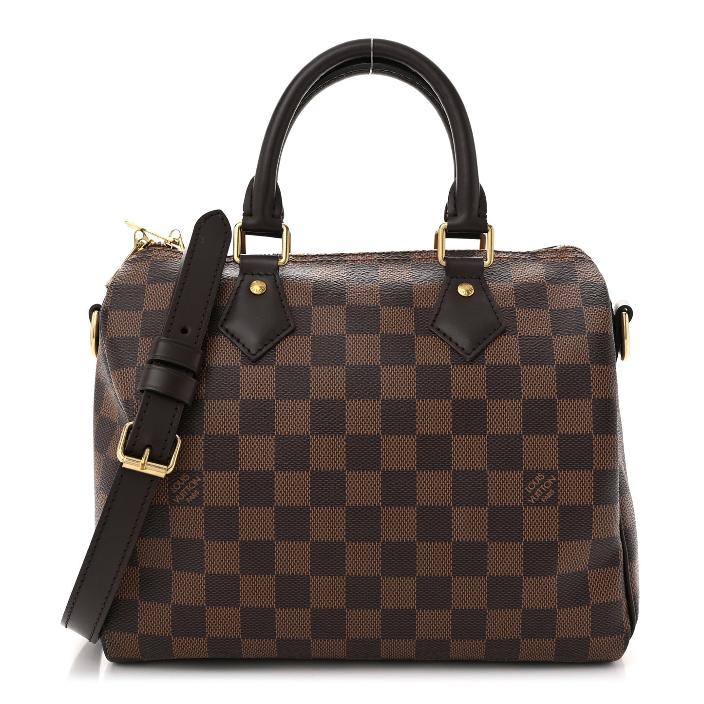 Damier Ebene Speedy Bandouliere 25