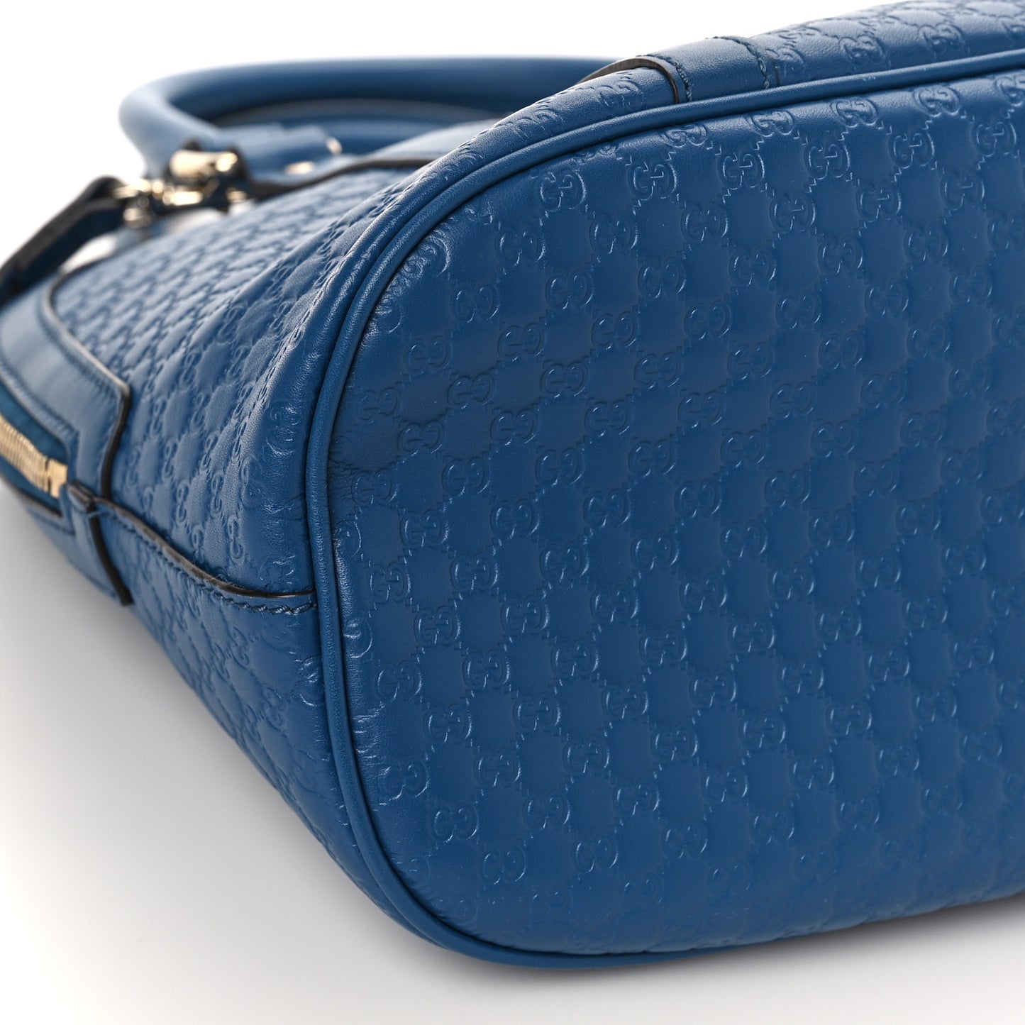 Soft Microguccissima Medium Dome Bag Caspian