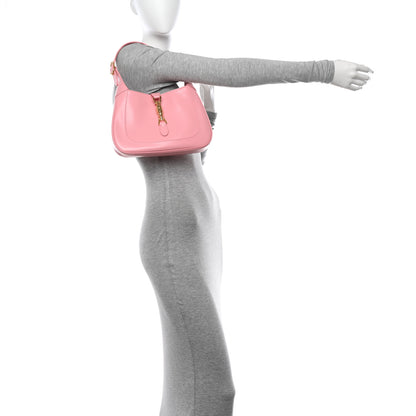 Gucci Boarded Dyana Lux Calfskin Small Jackie 1961 Hobo Wild Rose 2 of 14