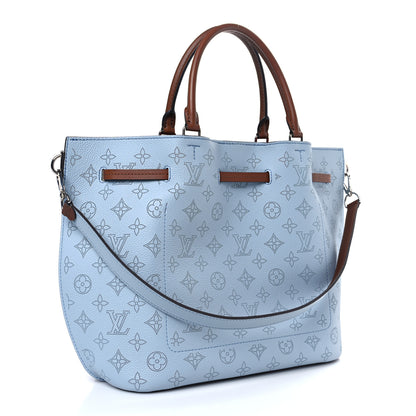 Louis Vuitton Mahina Girolata Blue Horizon Pumpkin 4 of 9