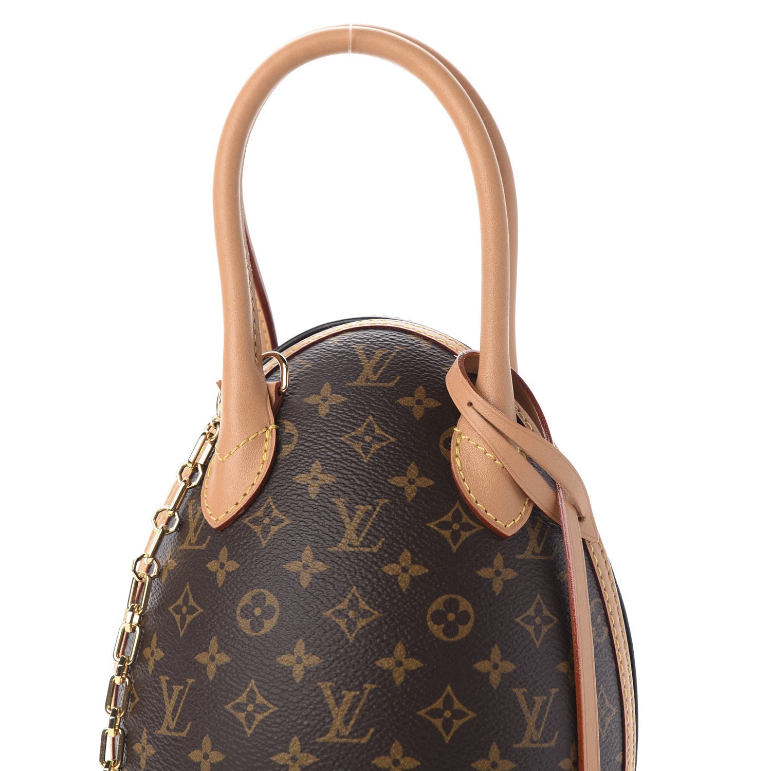 Louis Vuitton Monogram Egg Bag Black 9 of 9