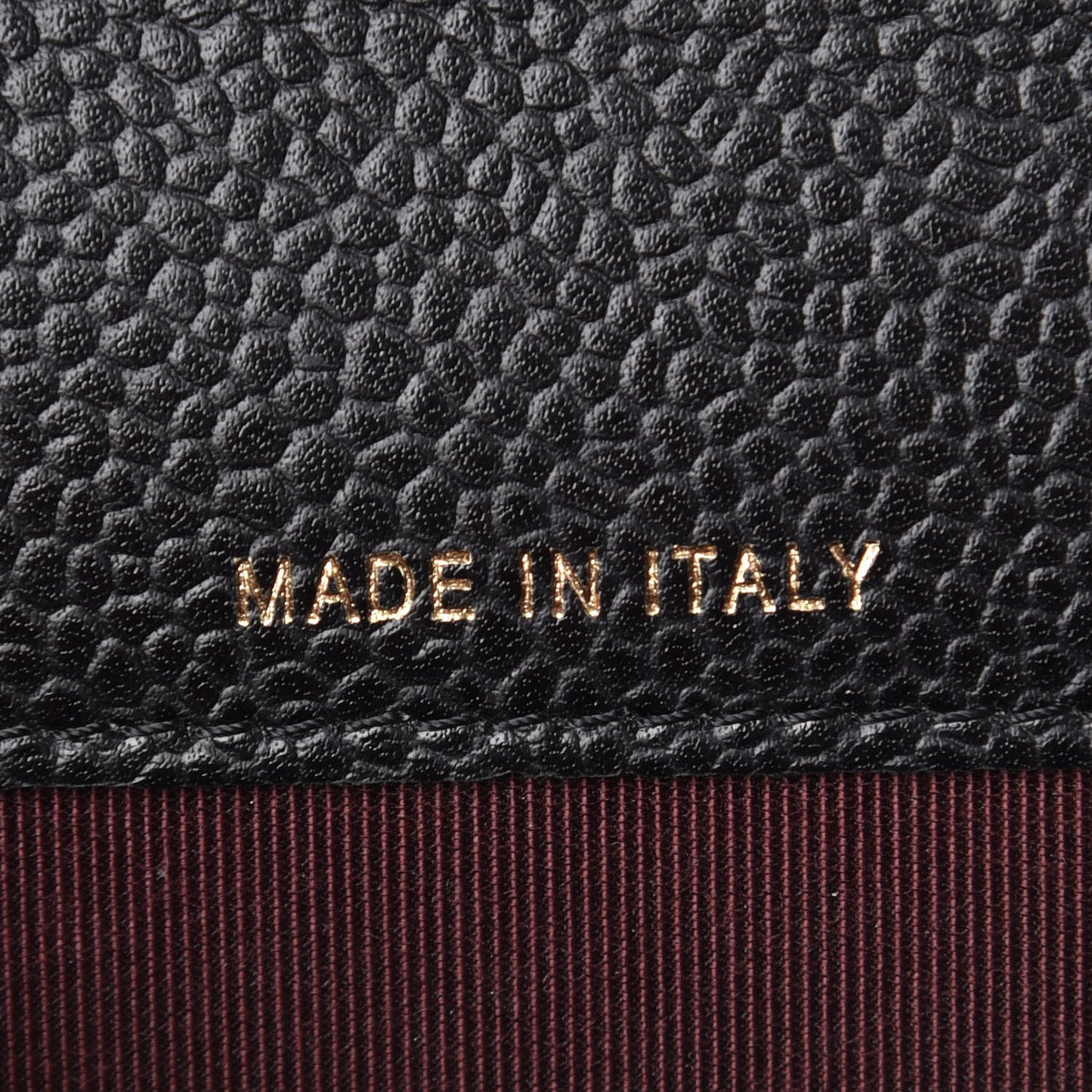 Caviar Quilted Flap Card Holder Black