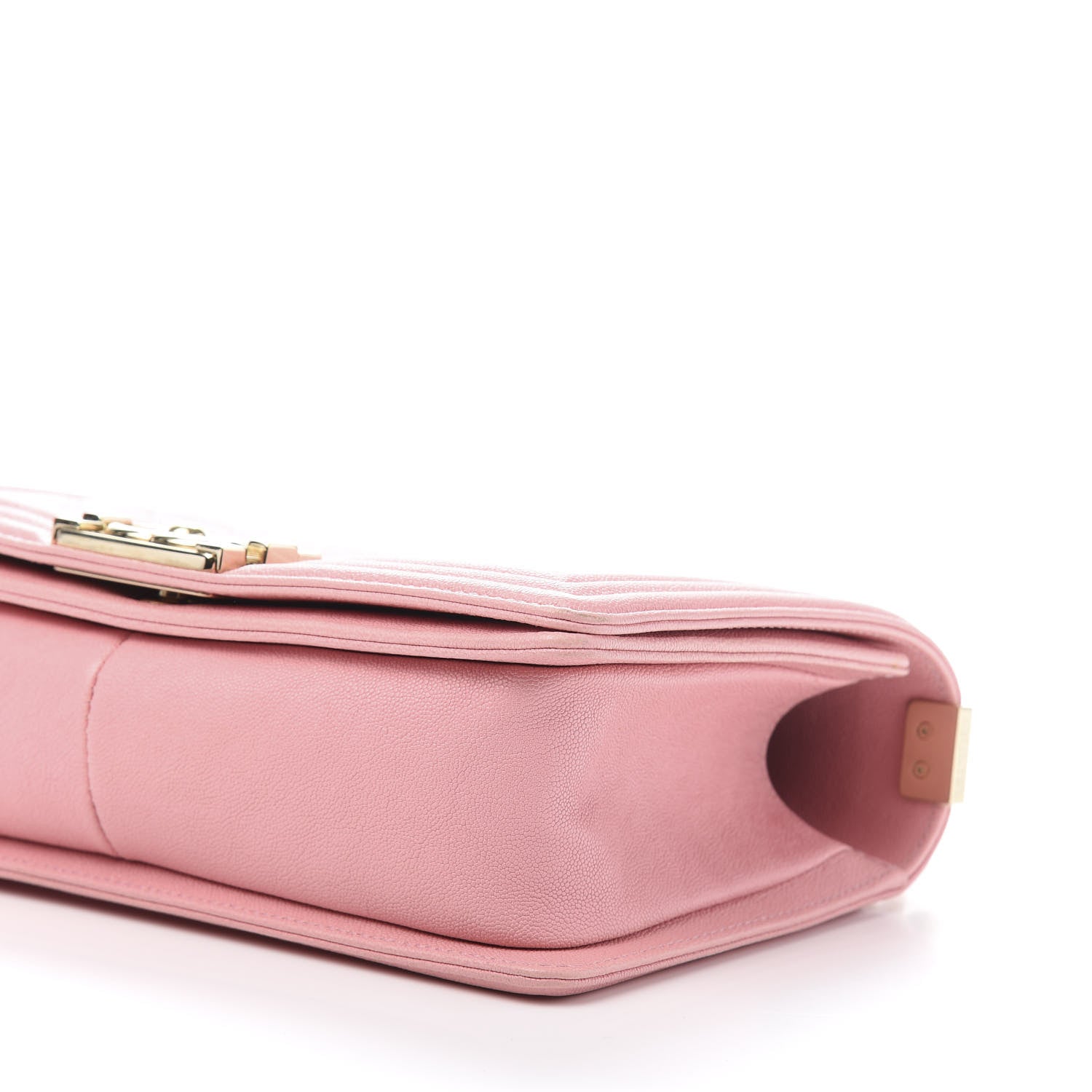 Chanel Caviar Quilted Medium Boy Flap Pink 10 of 12