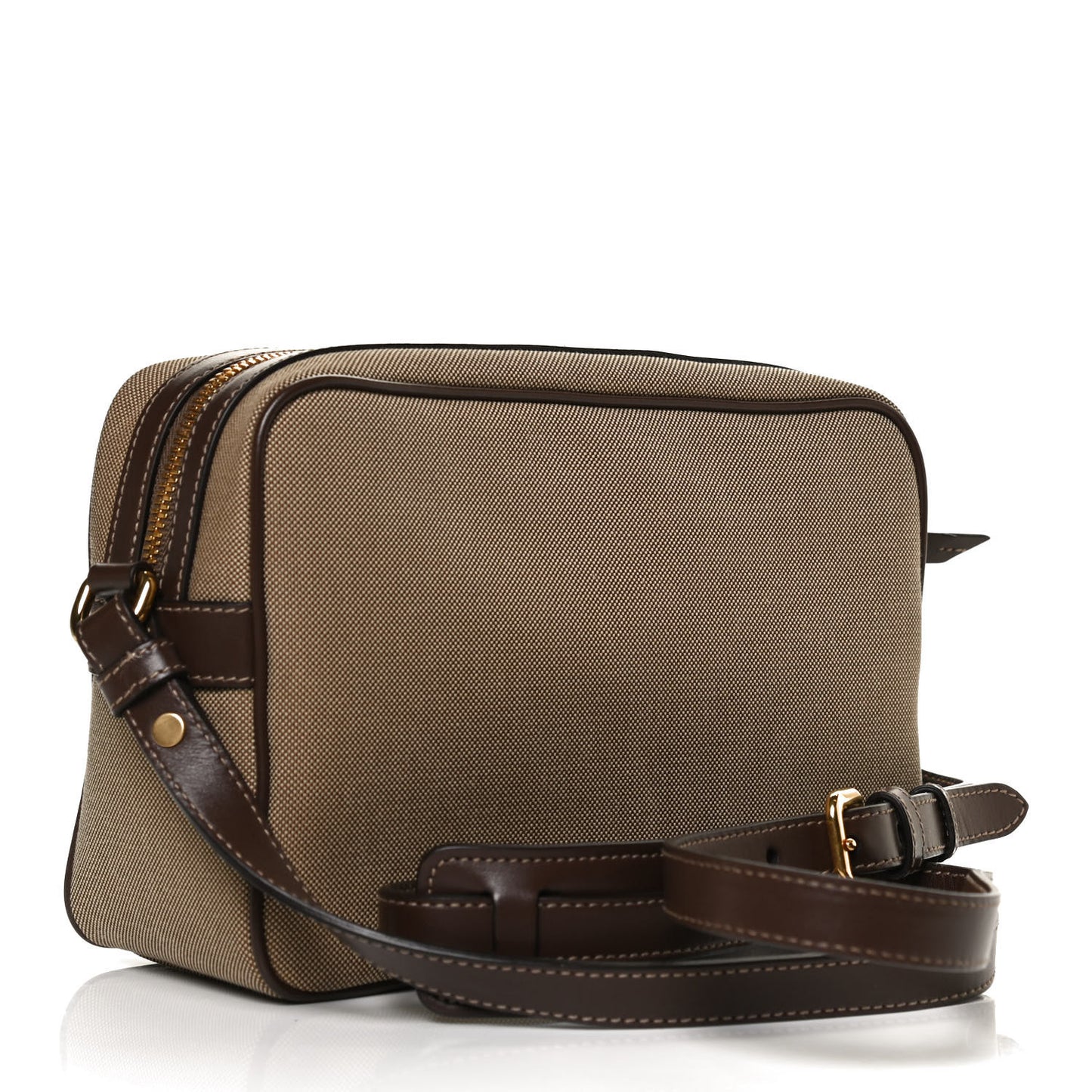 Jacquard Logo Camera Bag Corda Bruciato