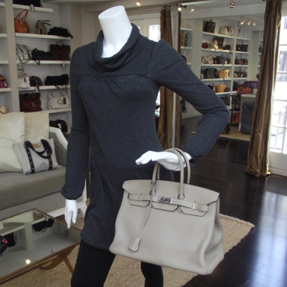 Hermes Togo Birkin 35 Etoupe 2 of 12