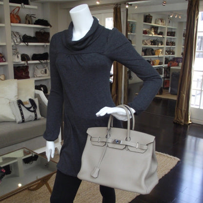 Hermes Togo Birkin 35 Etoupe 2 of 12