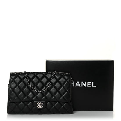 Chanel Caviar Quilted Clutch With Chain Flap Black 14 of 14