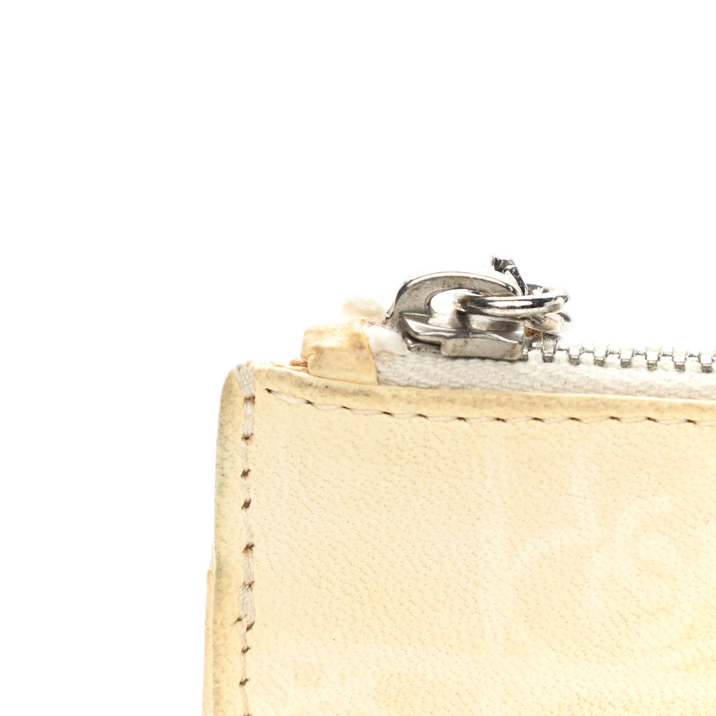 Lambskin Precious Symbols Pochette Beige