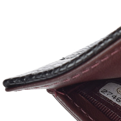 Chanel Caviar Quilted Compact Flap Wallet Black 8 of 9